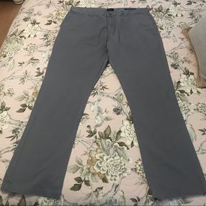 Men’s RVCA 100% cotton grey pants 38 x 34